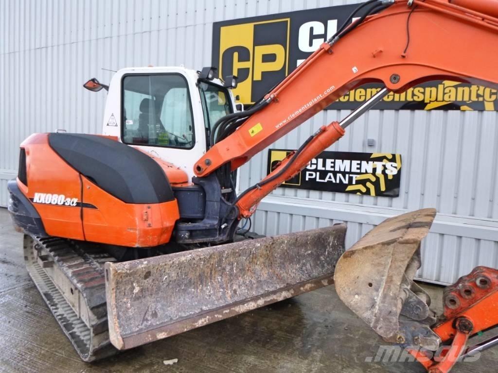 Kubota KX 080-3 A Midi ekskavatörler 7 - 12 t