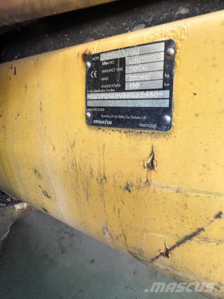 Komatsu PC 210 LC-8 Paletli ekskavatörler