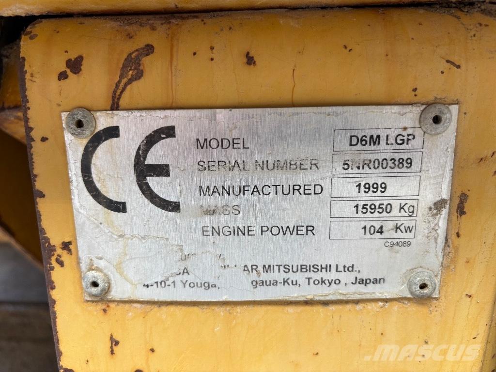 CAT D 6 M LGP Paletli dozerler