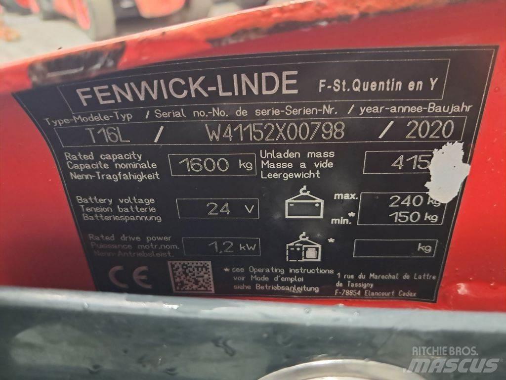 Linde T16L Transpaletler