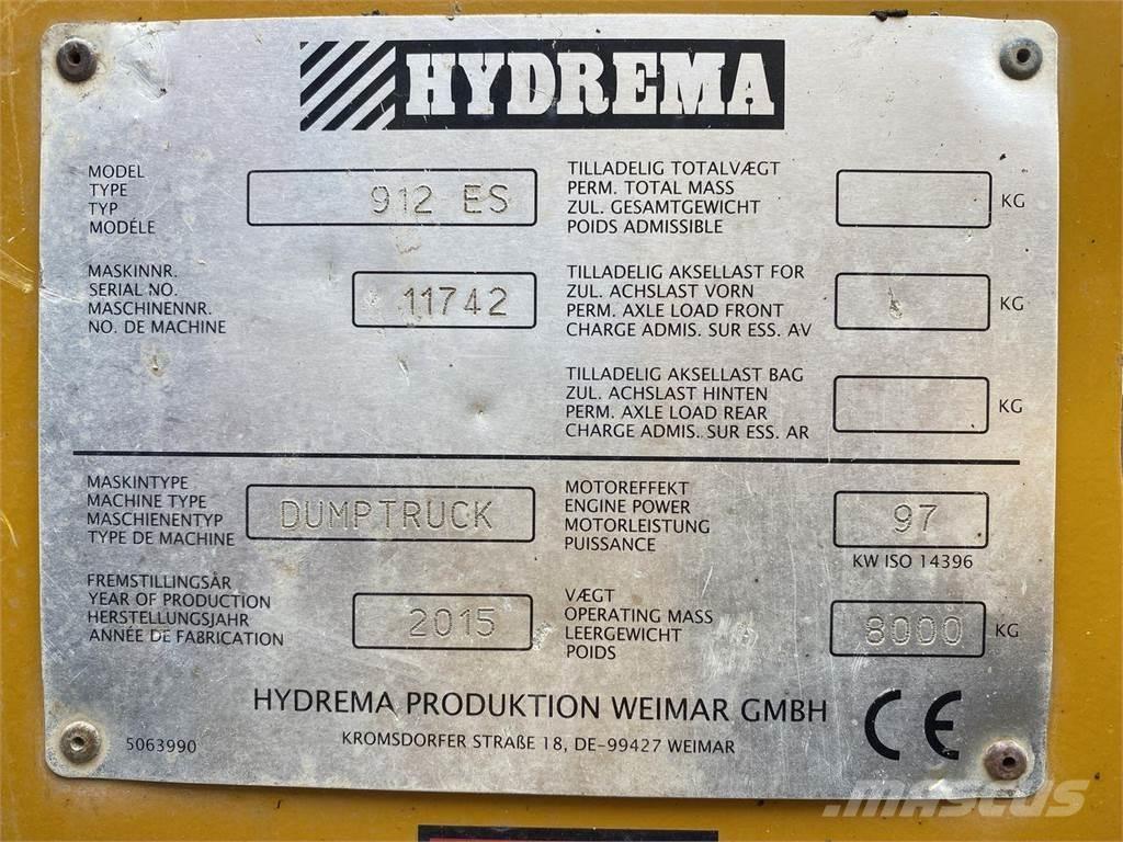 Hydrema 912ES Belden kirma kamyonlar