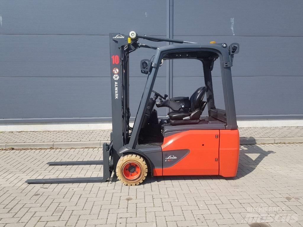 Linde E18 Elektrikli forkliftler