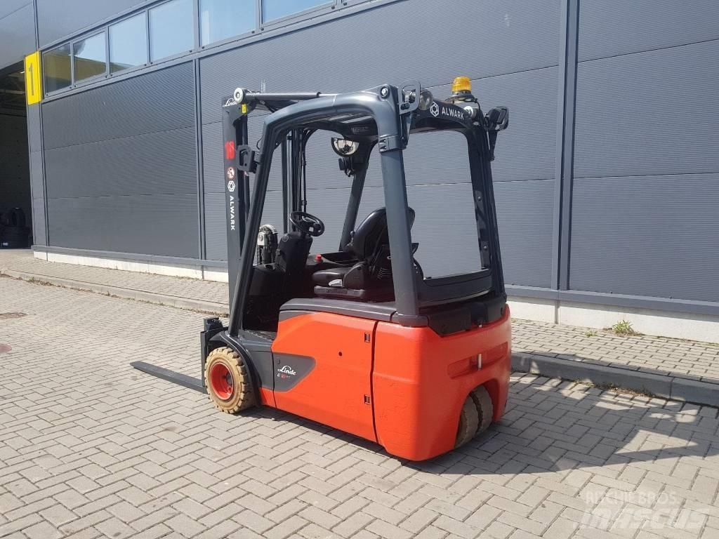 Linde E18 Elektrikli forkliftler