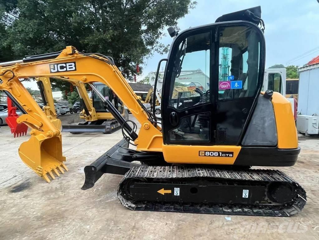 JCB 8061 Mini ekskavatörler, 7 tona dek