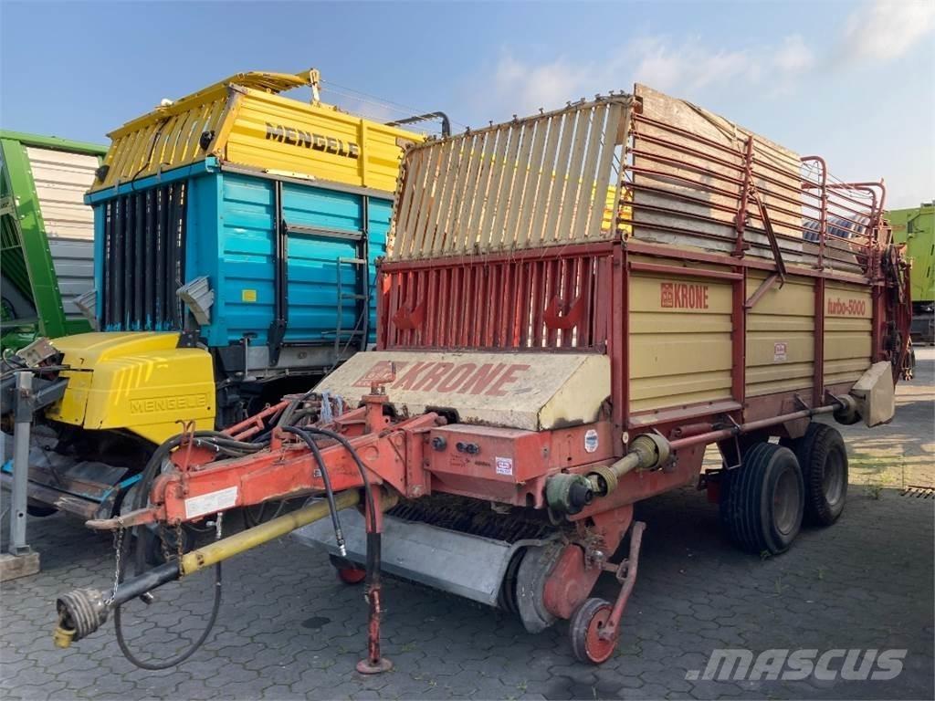 Krone Turbo 5000 Kendi yükler römorklar