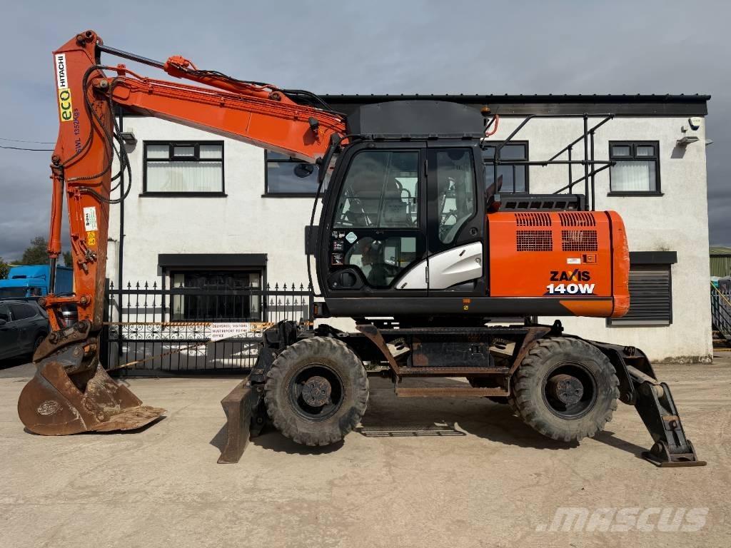 Hitachi ZX 140 W-6 Lastik tekerli ekskavatörler