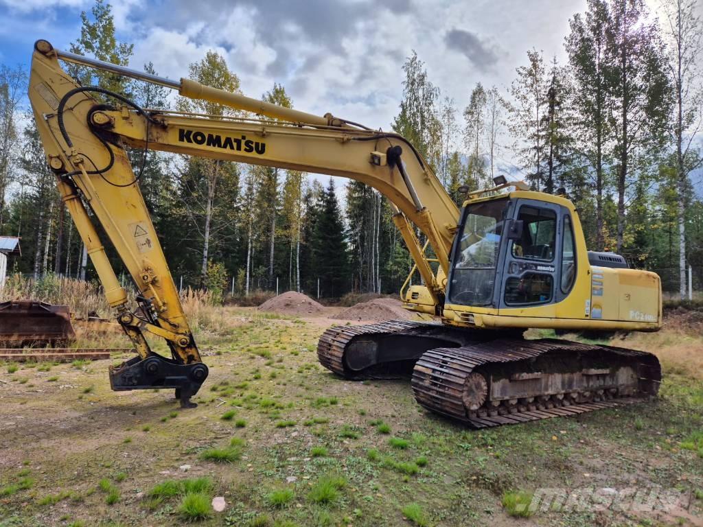 Komatsu PC 210-6K Paletli ekskavatörler