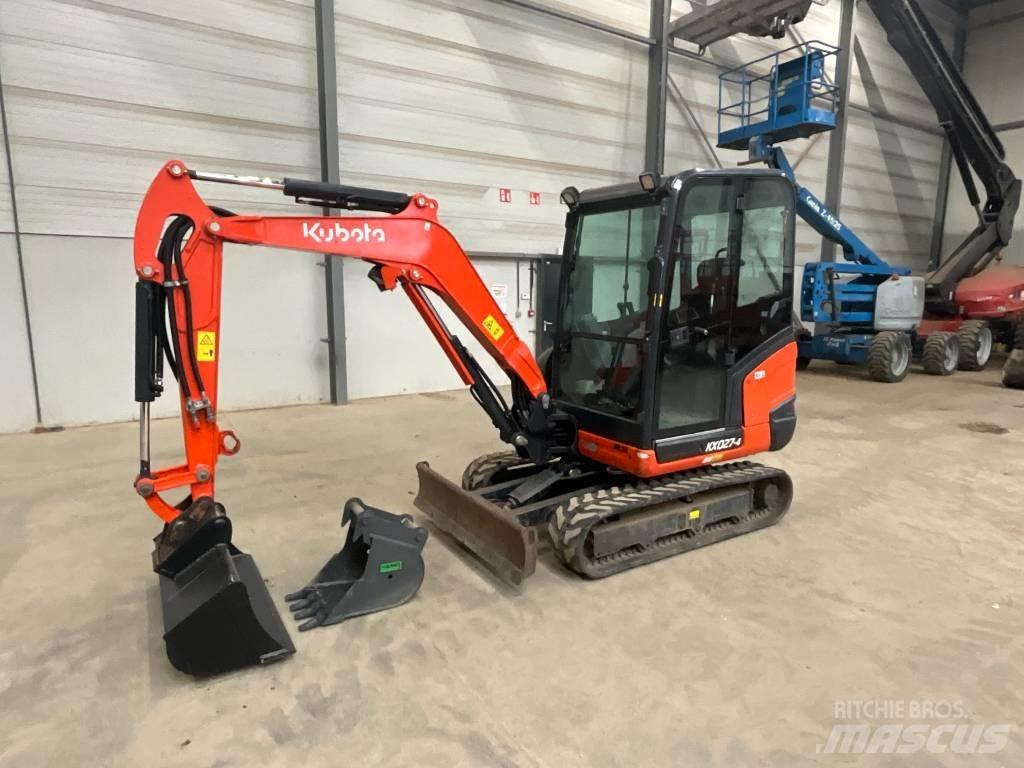 Kubota KX 027-4 HI Mini ekskavatörler, 7 tona dek