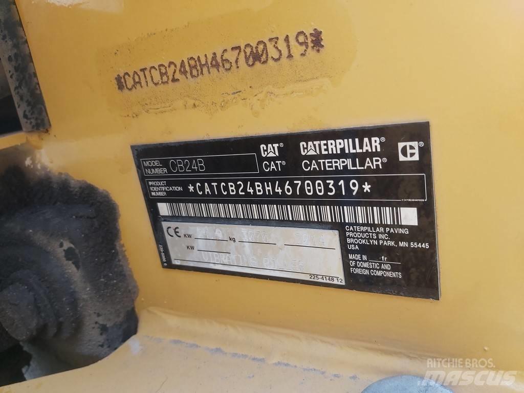 CAT CB 24 B Çift tamburlu silindirler