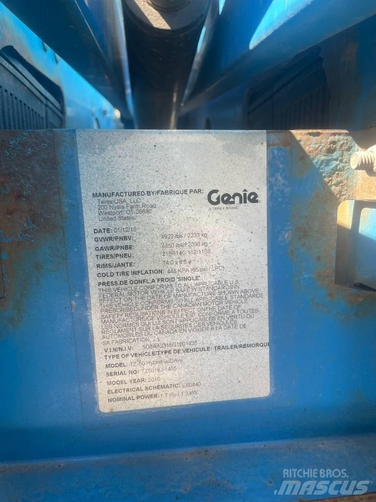 Genie TZ-50 Tekerlekli platformlar