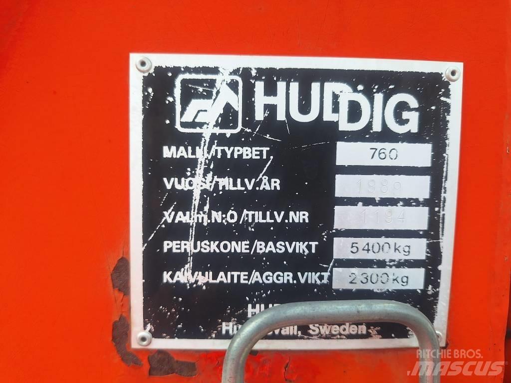 Huddig 760 Kazıcı yükleyiciler - beko loder