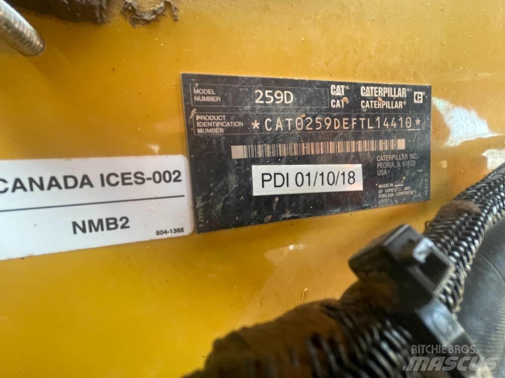 CAT 259 D Skid steer loderler