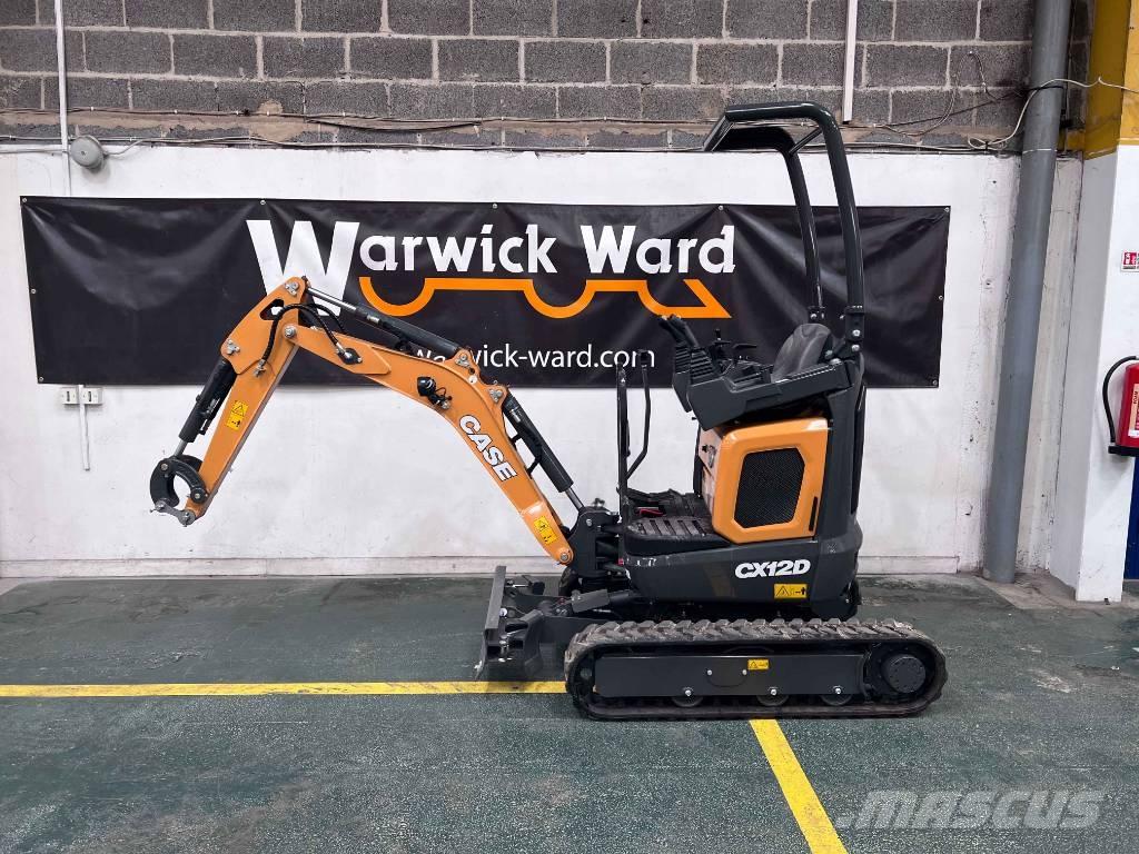 CASE CX 12 D Mini ekskavatörler, 7 tona dek