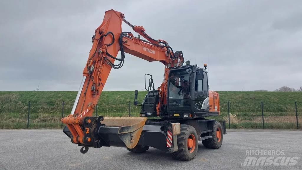Hitachi ZX 170W-5B Lastik tekerli ekskavatörler