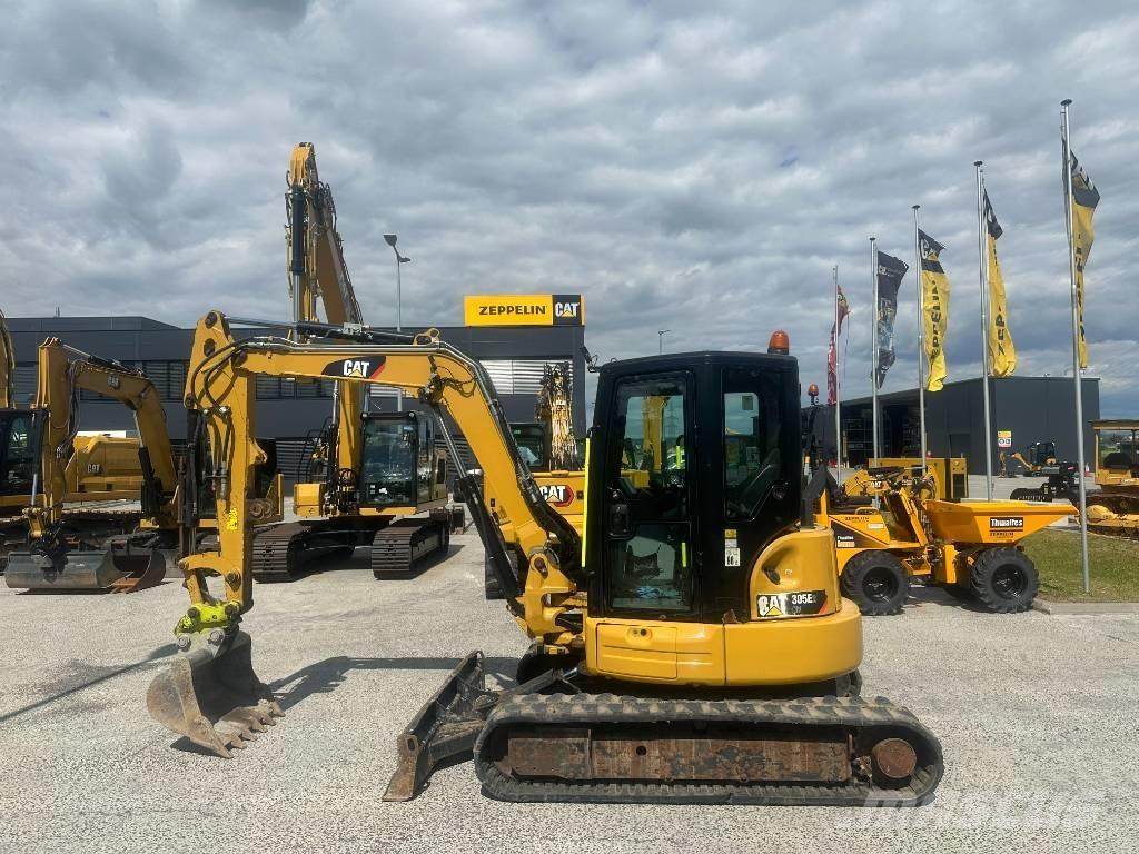 CAT 305 E Mini ekskavatörler, 7 tona dek