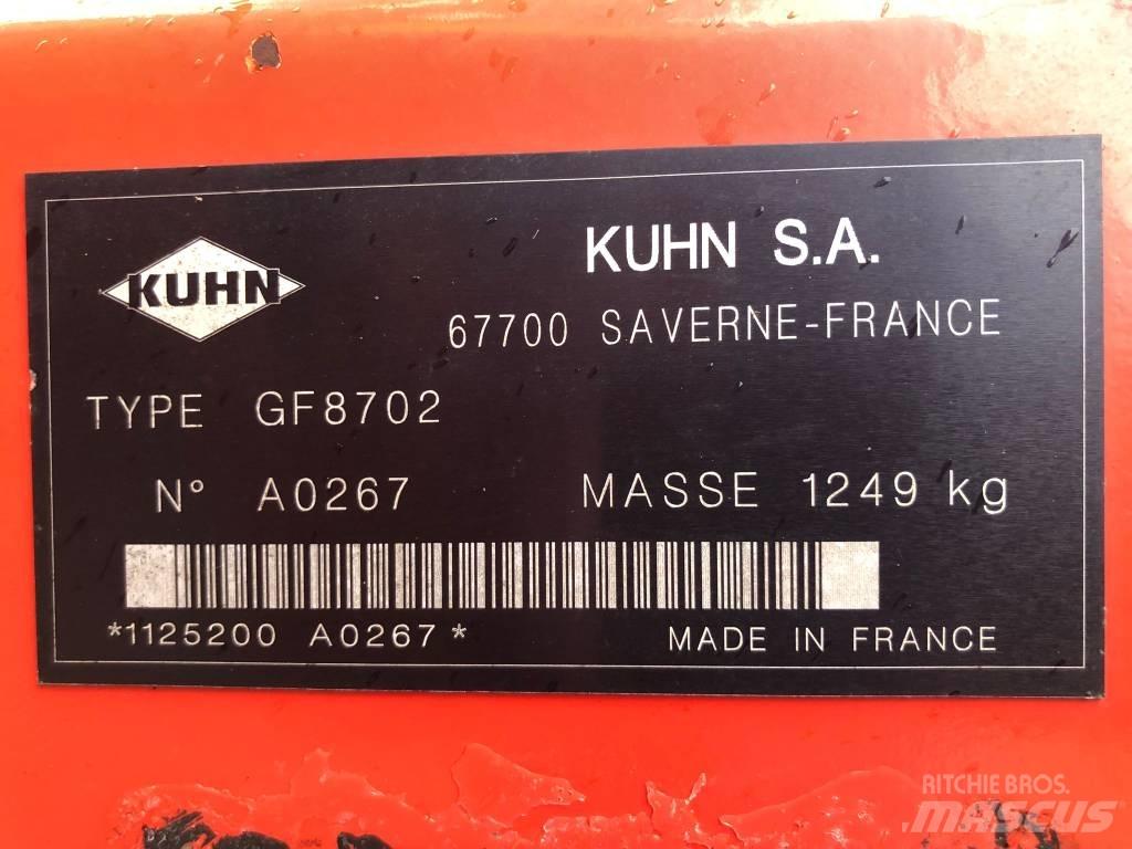 Kuhn GF 8702 Kombine tirmiklar
