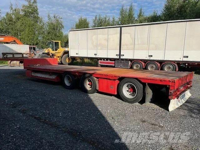 HRD pokkakärry Low loader yari çekiciler
