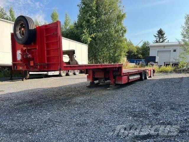 HRD pokkakärry Low loader yari çekiciler