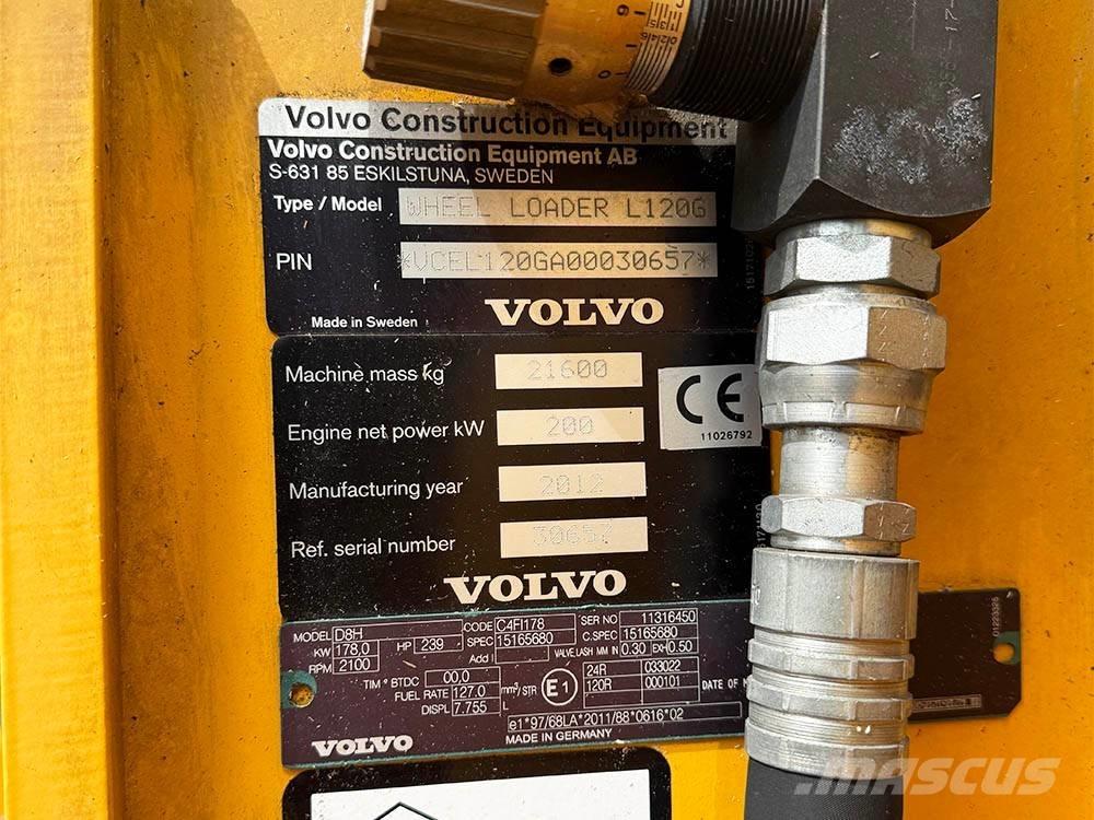 Volvo L 120 G Tekerlekli yükleyiciler
