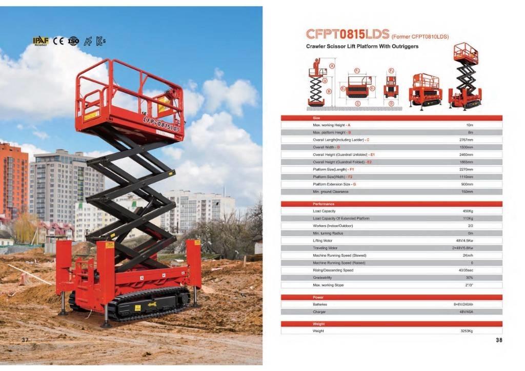 CFMG CFPT0815LDS Makasli platformlar