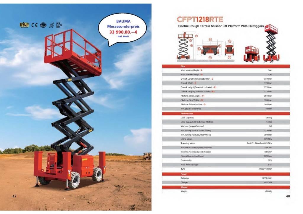 CFMG CFPT0815LDS Makasli platformlar