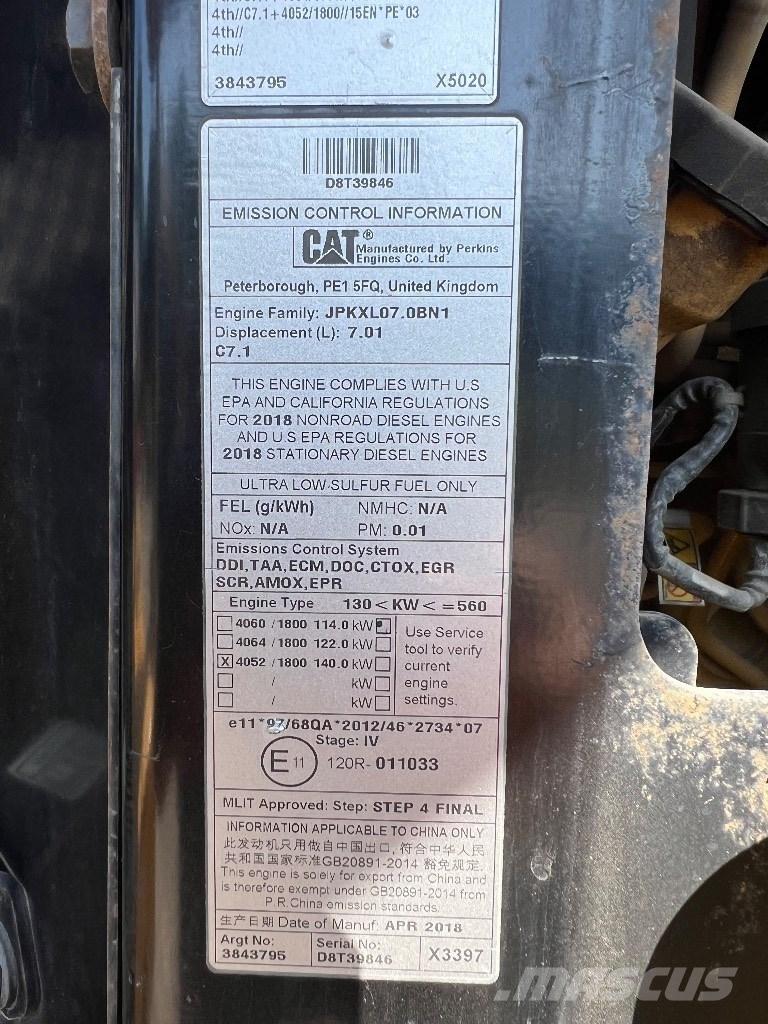CAT 926M - 926 M Paletli ekskavatörler