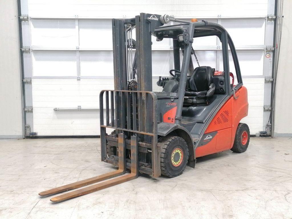 Linde H25T-02 Elektrikli forkliftler