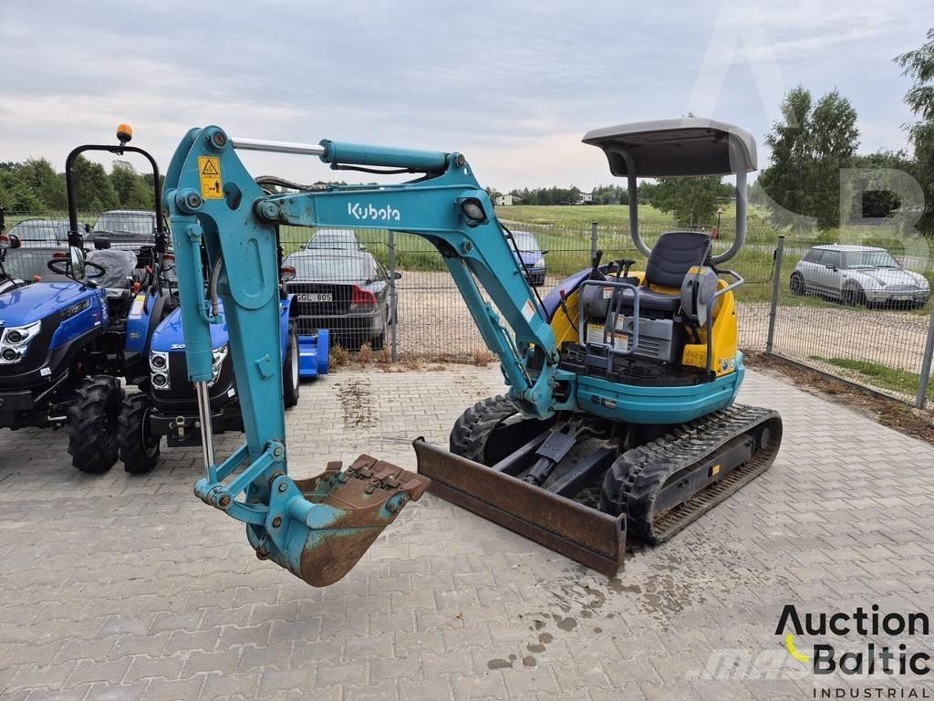 Kubota U 25 Mini ekskavatörler, 7 tona dek
