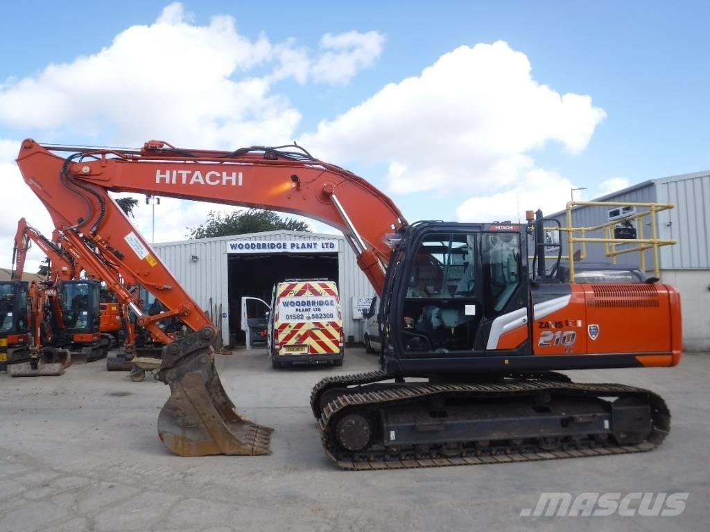 Hitachi ZX 210 LC-7 Paletli ekskavatörler