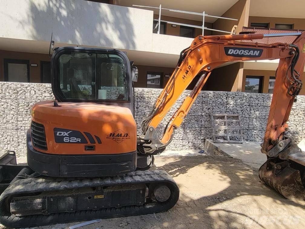 Doosan DX 62 R-3 Mini ekskavatörler, 7 tona dek