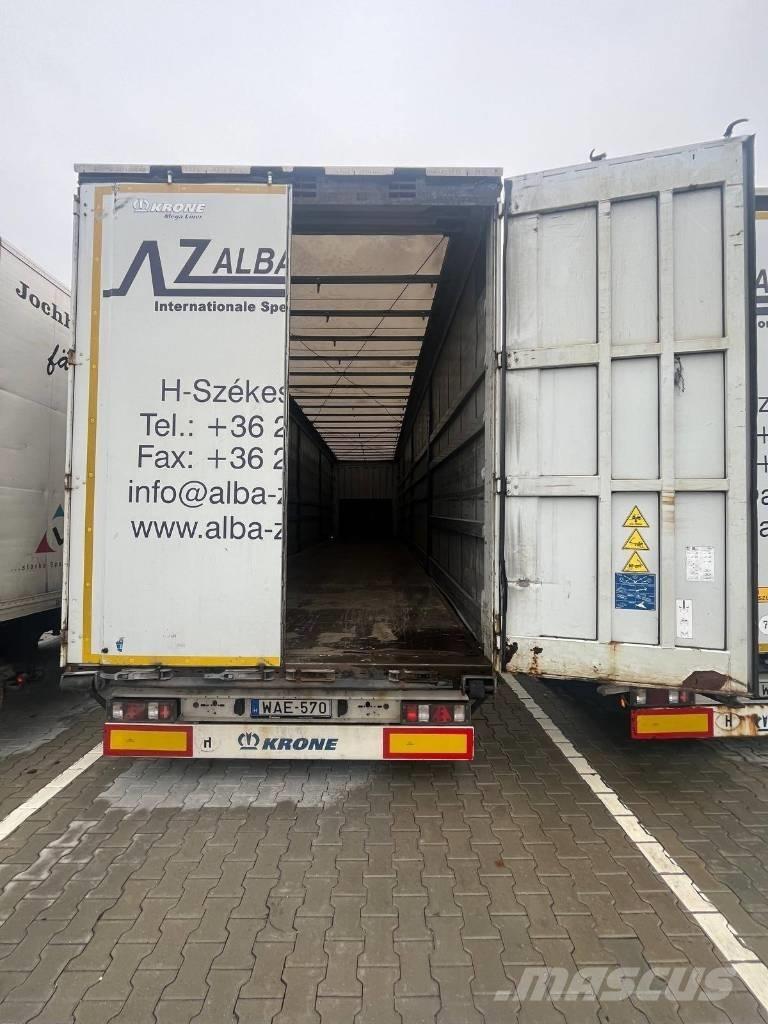 Krone MEGA Kayar tenteli çekiciler