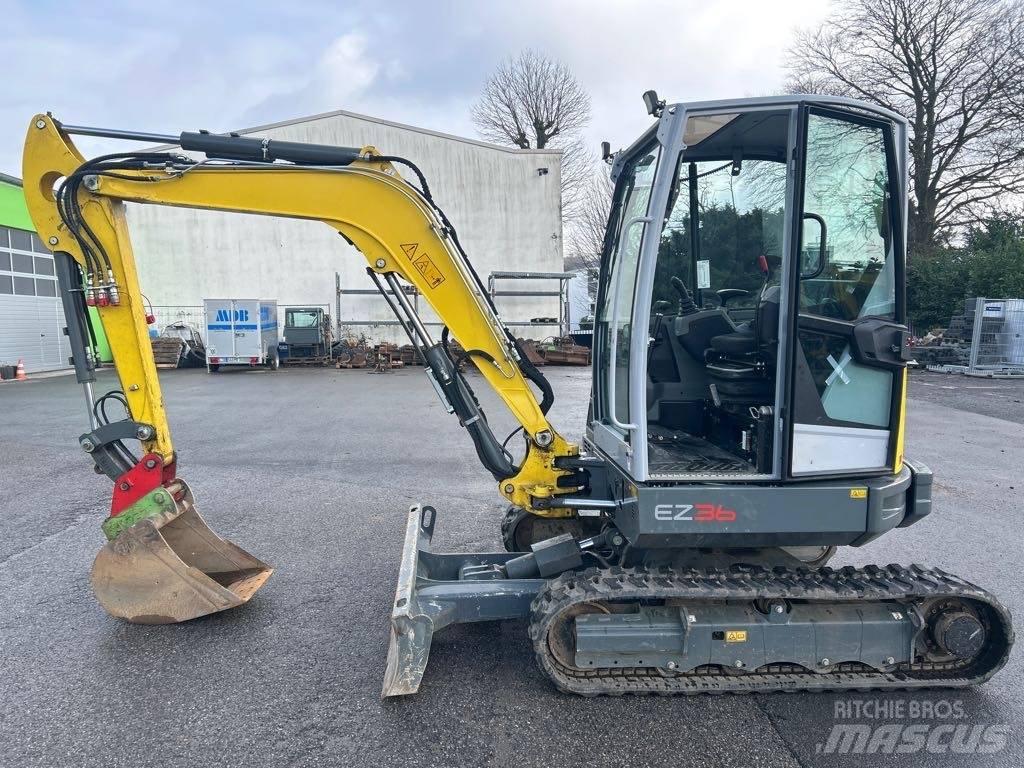 Wacker Neuson EZ36 Paletli ekskavatörler