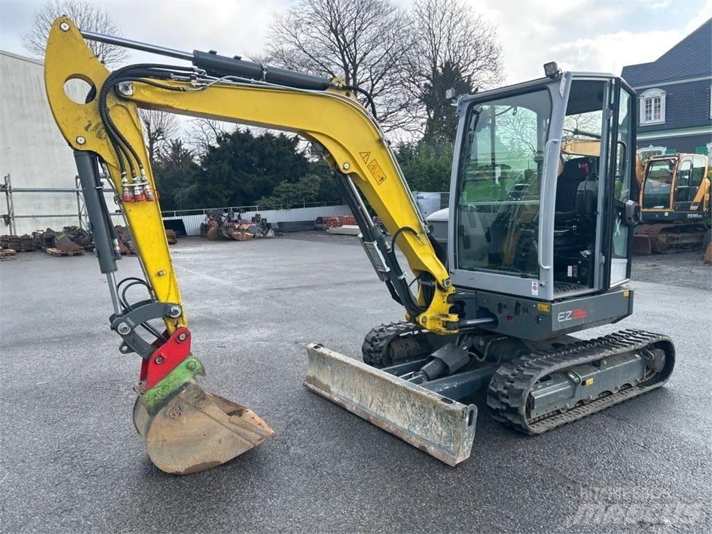 Wacker Neuson EZ36 Paletli ekskavatörler