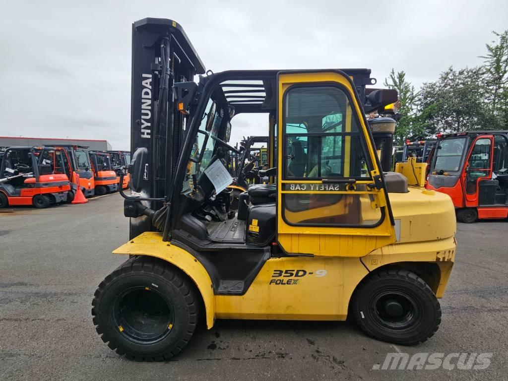 Hyundai 35d-9 Dizel forkliftler