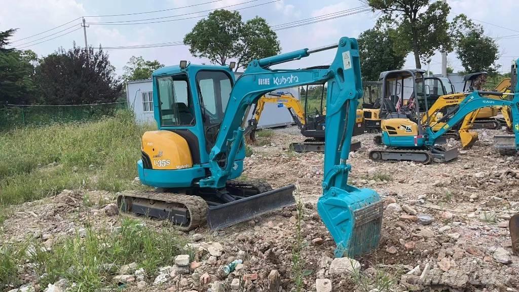 Kubota U 35 Mini ekskavatörler, 7 tona dek