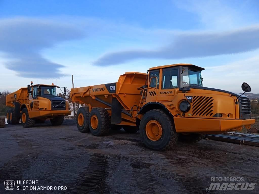 Volvo A 25 D Belden kirma kaya kamyonu
