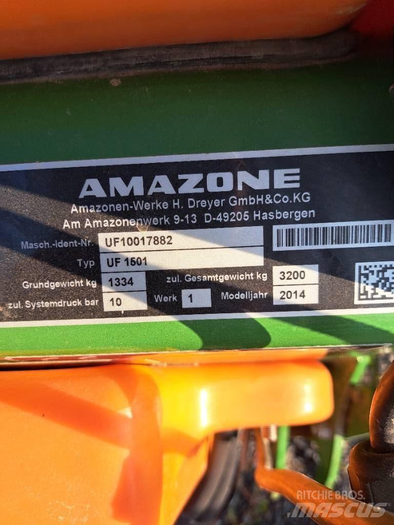 Amazone UF 1501 Monte edilebilir pülverizatörler