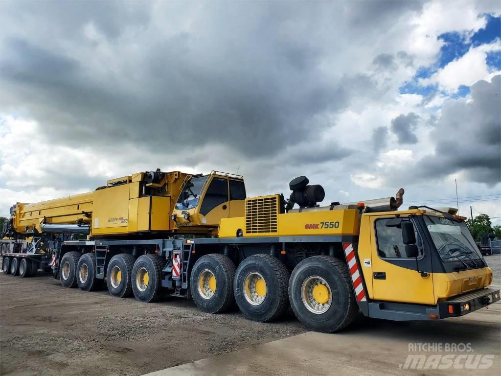 Grove GMK 7550 Yol-Arazi Tipi Vinçler (AT)