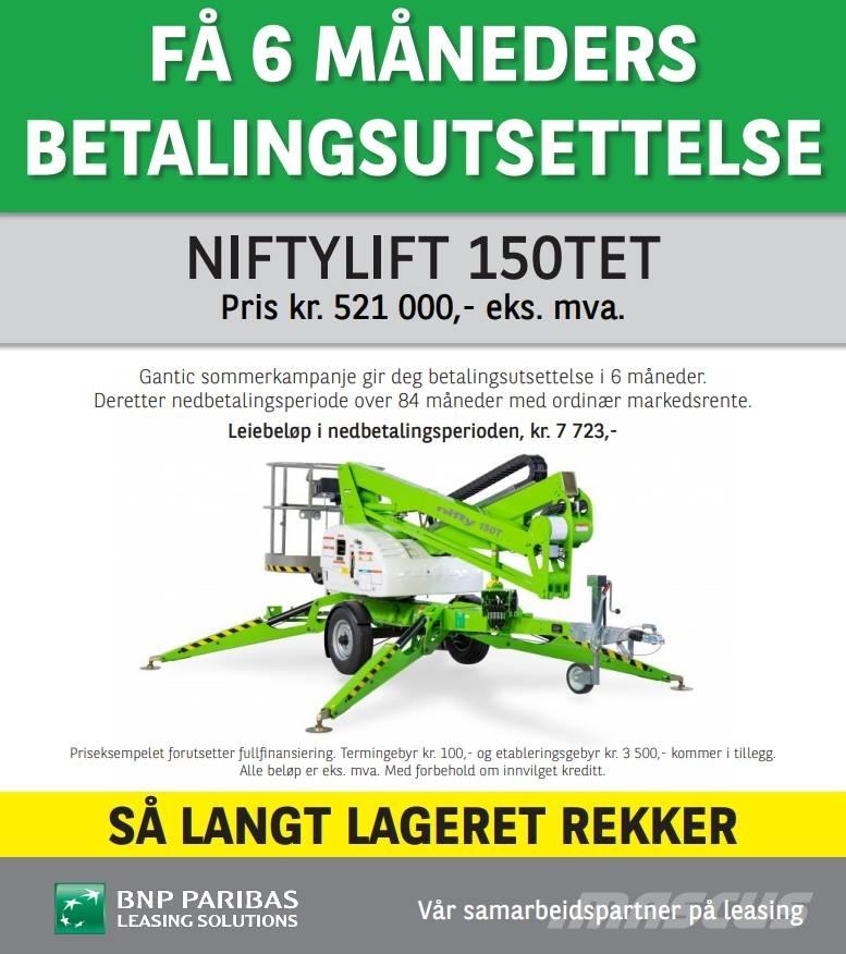 Niftylift 150TET Tekerlekli platformlar