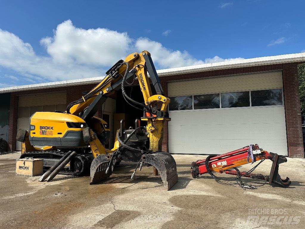 Brokk 500 Yıkım ekskavatörleri