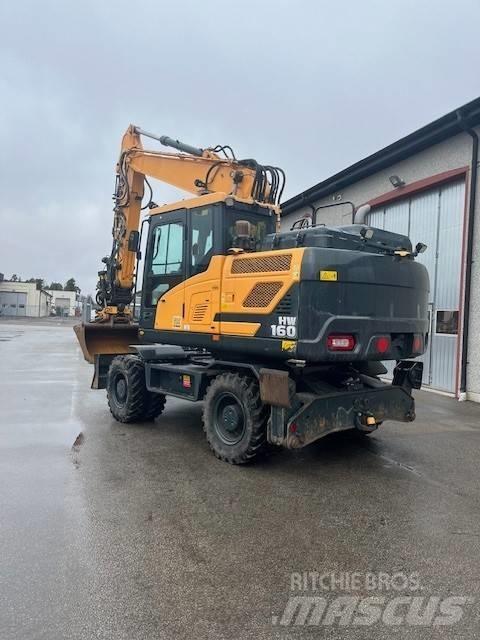 Hyundai HW160 Lastik tekerli ekskavatörler