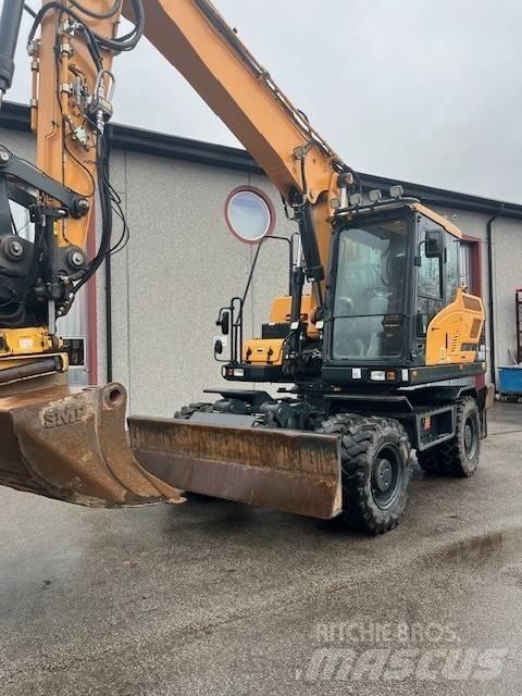 Hyundai HW160 Lastik tekerli ekskavatörler