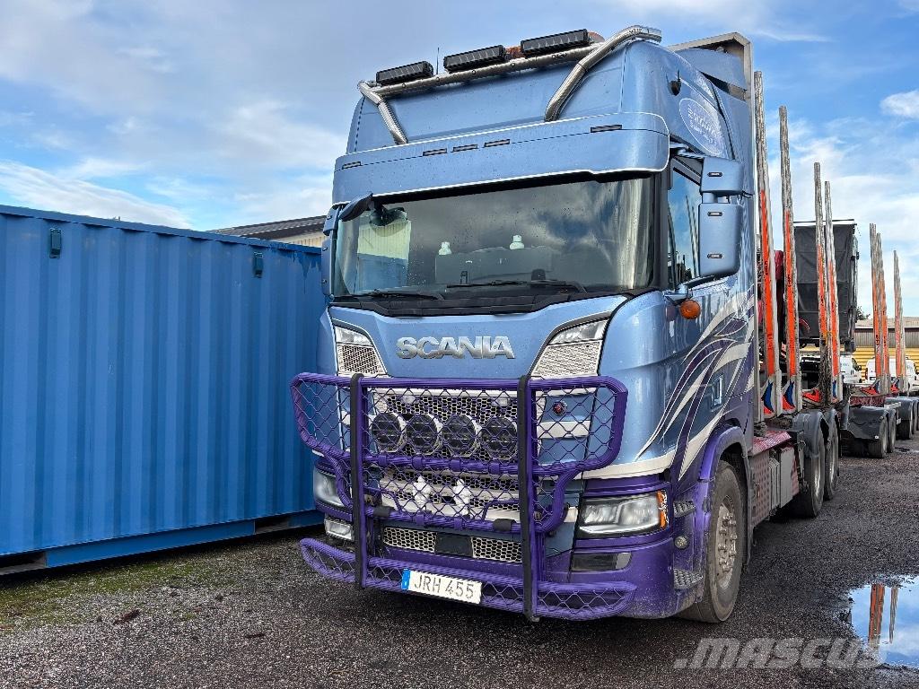 Scania R730B6X4NB Tomruk kamyonlari