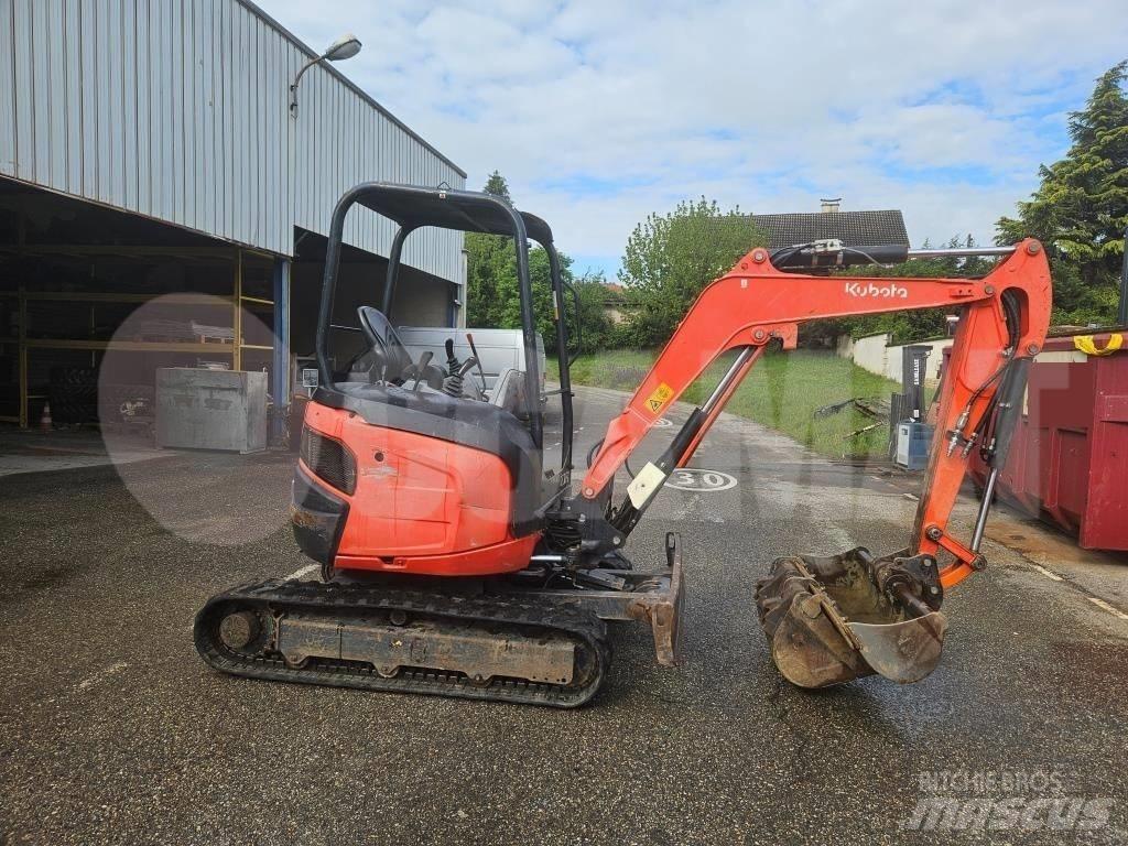 Kubota U 27-4 Mini ekskavatörler, 7 tona dek