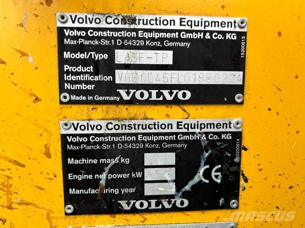 Volvo L45 F - TP Tekerlekli yükleyiciler