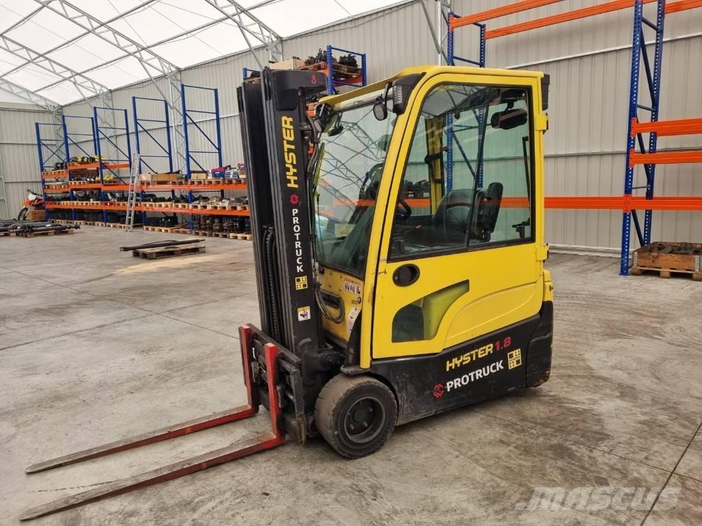 Hyster J 1.8 XNT Elektrikli forkliftler