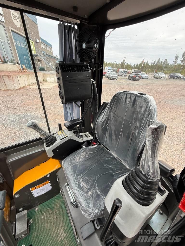 Multiloader EC 18 Mini ekskavatörler, 7 tona dek