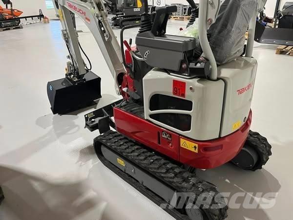 Takeuchi TB 210 R Mini ekskavatörler, 7 tona dek