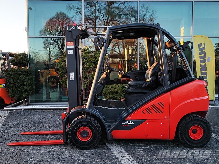 Linde H25T-02 LPG'li forkliftler