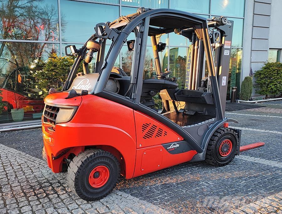 Linde H25T-02 LPG'li forkliftler